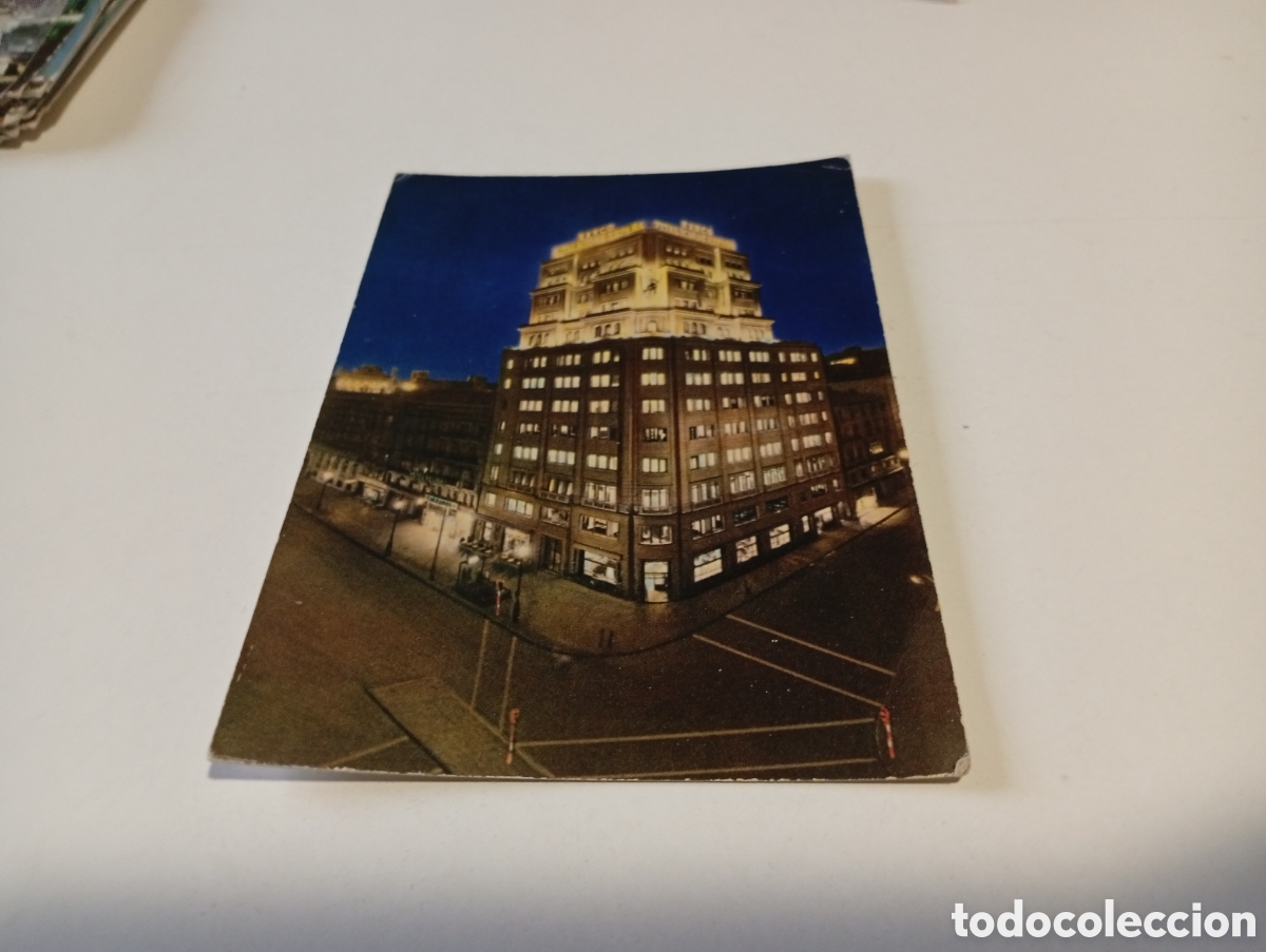 Postales: Postal Madrid edificio Banco Vitalicio de Espa&ntilde;a - Foto 1