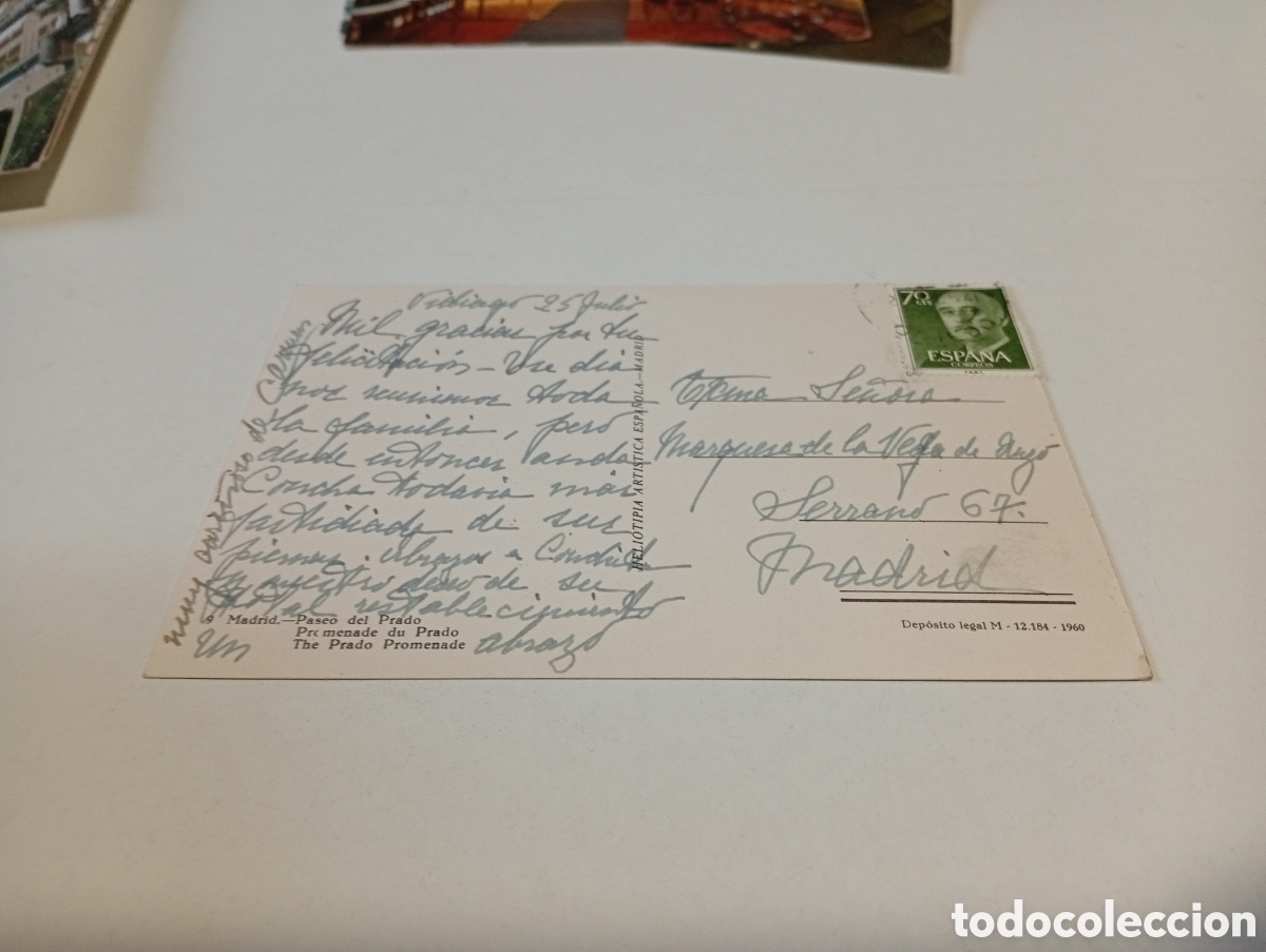 Postales: Postal Madrid........ - Foto 2