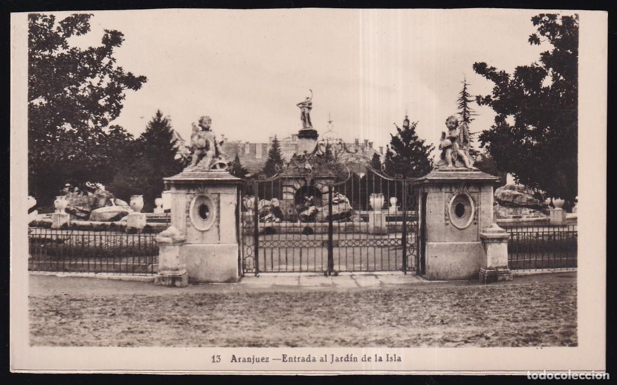 Postales: Madrid. Aranjuez. Sin datos editor. Lote 4 diferentes. - Foto 2