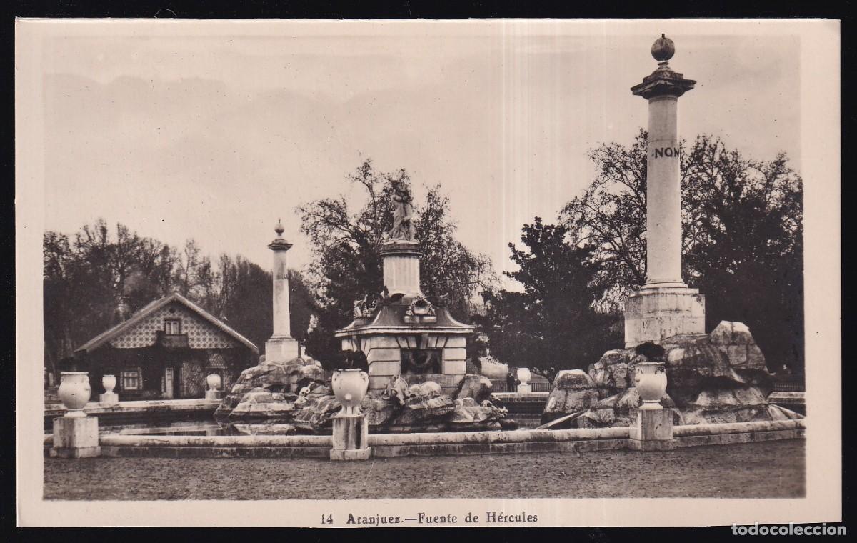 Postales: Madrid. Aranjuez. Sin datos editor. Lote 4 diferentes. - Foto 3