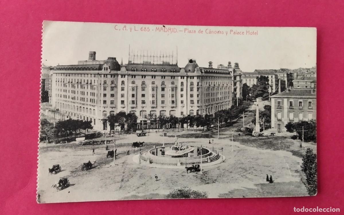 Postales: MADRID , POSTAL ANTIGUA , BLANCO Y NEGRO - Foto 1