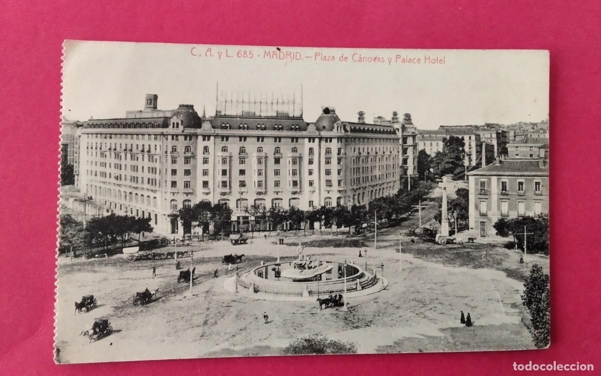 Postales: MADRID , POSTAL ANTIGUA , BLANCO Y NEGRO - Foto 2