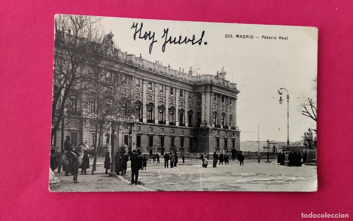 Postales: MADRID , POSTAL ANTIGUA , BLANCO Y NEGRO - Foto 2