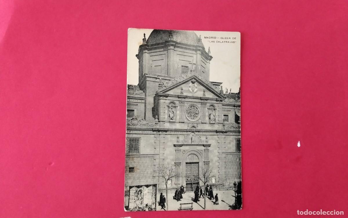 Postales: MADRID , POSTAL ANTIGUA , BLANCO Y NEGRO - Foto 2
