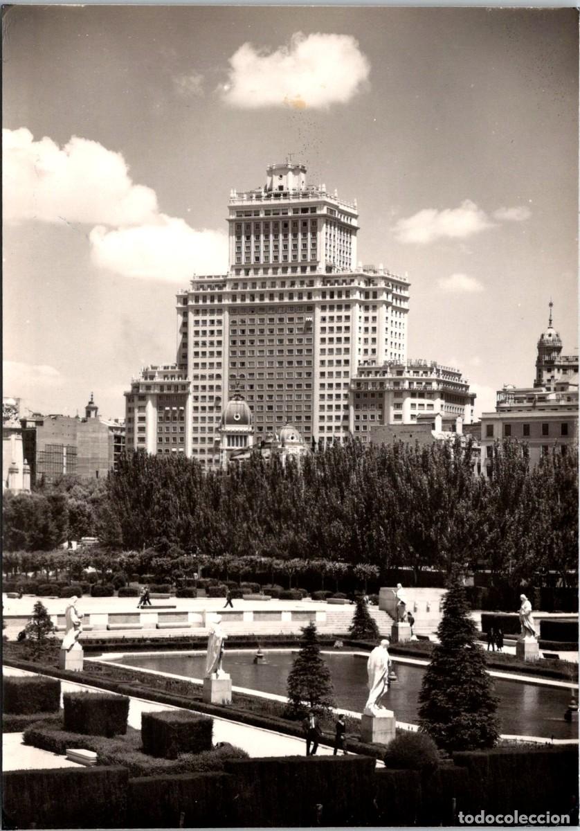 Postales: Madrid - Edificio Espa&ntilde;a - Dom&iacute;nguez 6 - 148x103mm - Foto 1