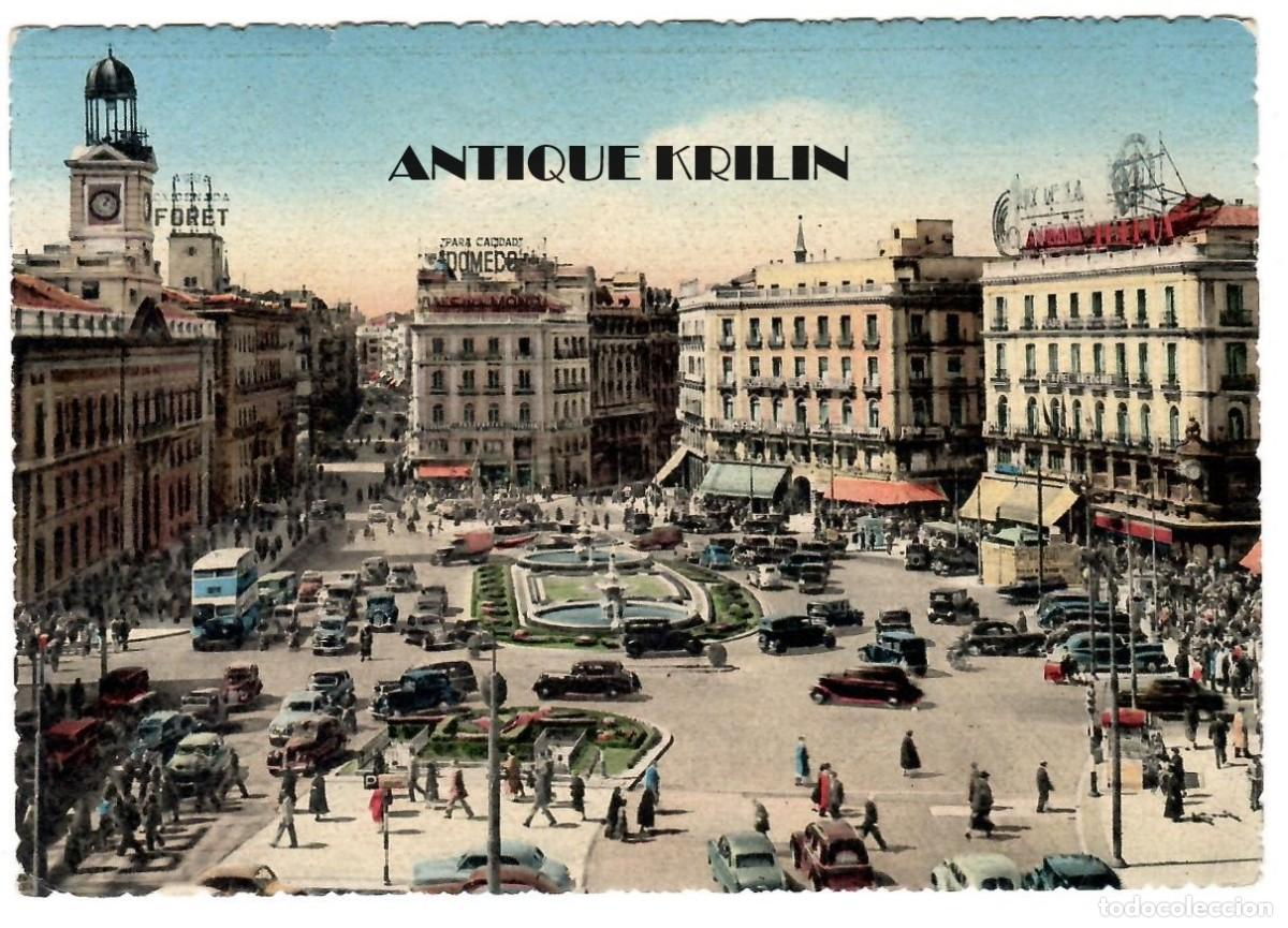 Postales: MADRID N&ordm; 110 LA PUERTA DEL SOL / SIN EDITOR / CIRCULADA - Foto 1