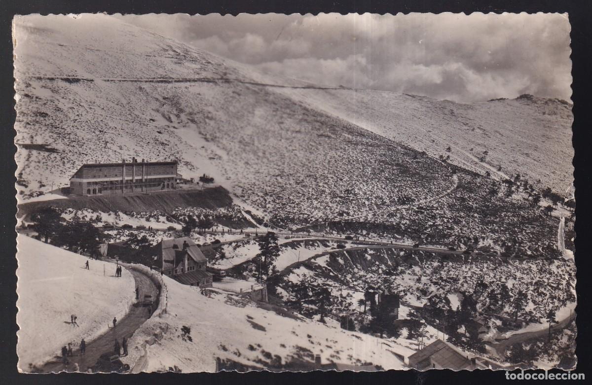 Postales: Puerto de Navacerrada. Ed. H.A.E. n&ordm; 11. Circulada 1954. - Foto 1