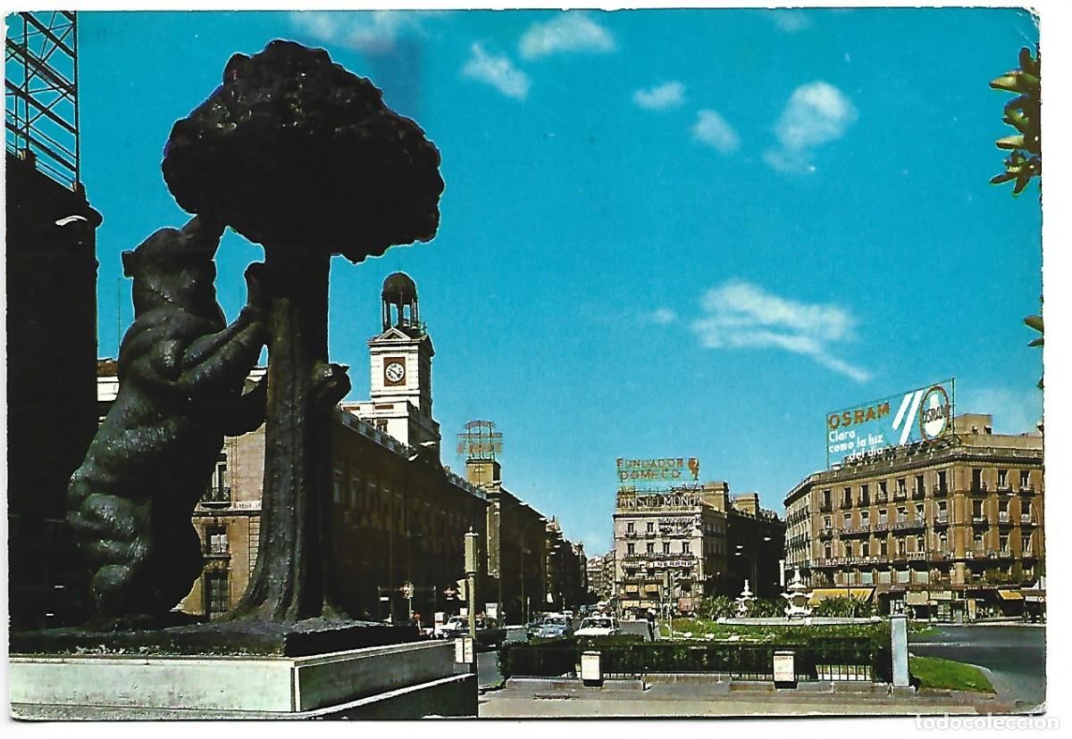 Postales: PUERTA DEL SOL.- MADRID - Foto 1