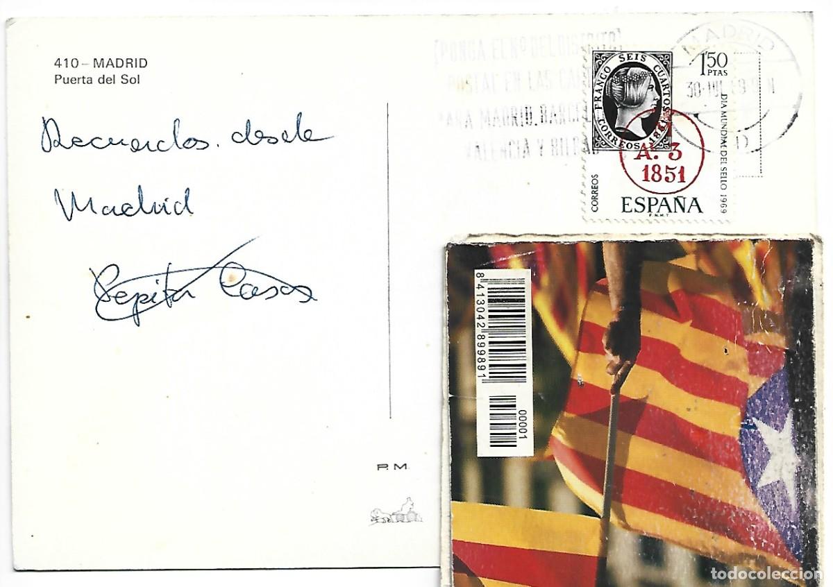 Postales: PUERTA DEL SOL.- MADRID - Foto 2