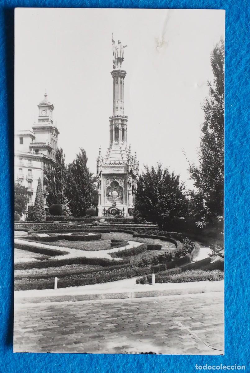 Postales: POSTAL DE MADRID: MONUMENTO A COLON - Foto 1