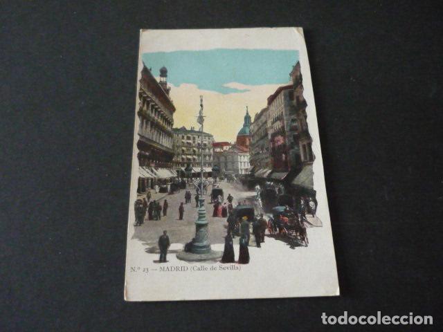 Postales: MADRID CALLE DE SEVILLA - Foto 1