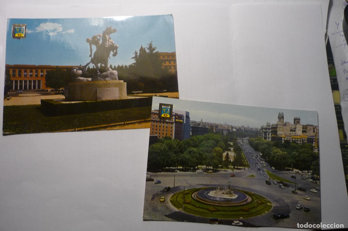 Postales: lote postales madrid -escrita circulada cm - Foto 1