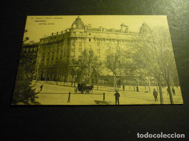 Postales: MADRID HOTEL RITZ POSTAL - Foto 1