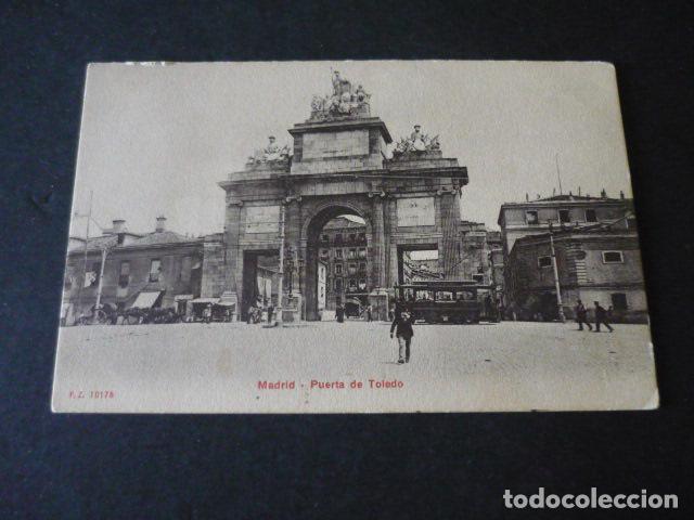 Postales: MADRID PUERTA TOLEDO - Foto 1