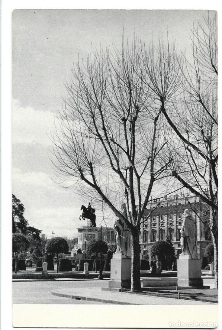 Postales: PLAZA DE ORIENTE.- MADRID - Foto 1