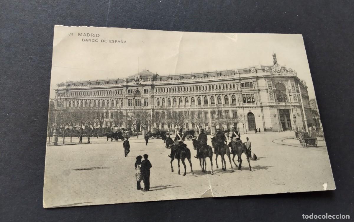 Postales: MADRID , POSTAL ANTIGUA , BLANCO Y NEGRO , - Foto 2