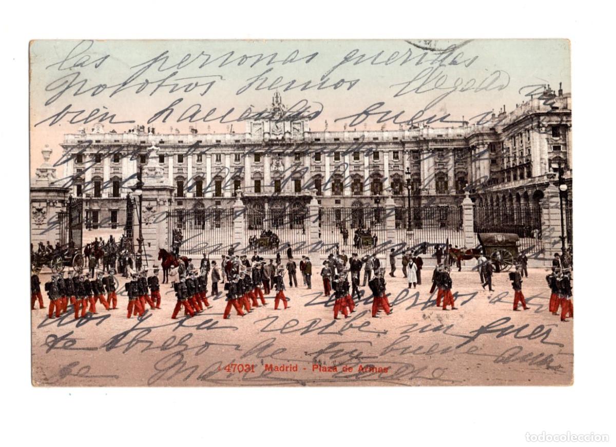 Postales: MADRID.- PLAZA DE ARMAS. - Foto 1