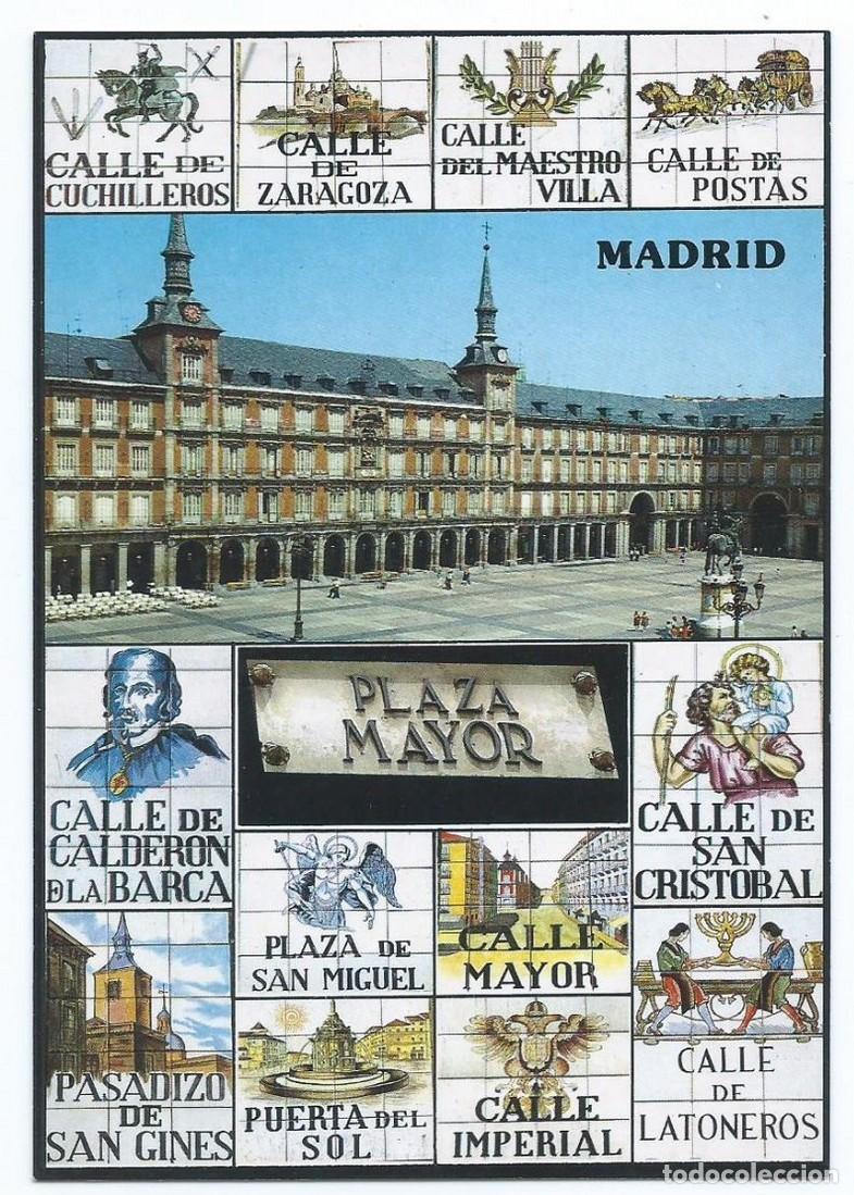 Postales: CALLES FAMOSAS.- MADRID - Foto 1