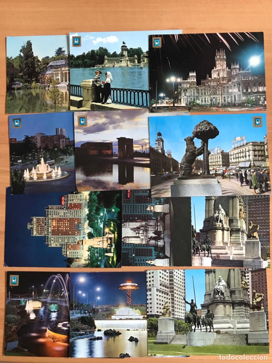 Postales: 12 postales de Madrid. - Foto 1