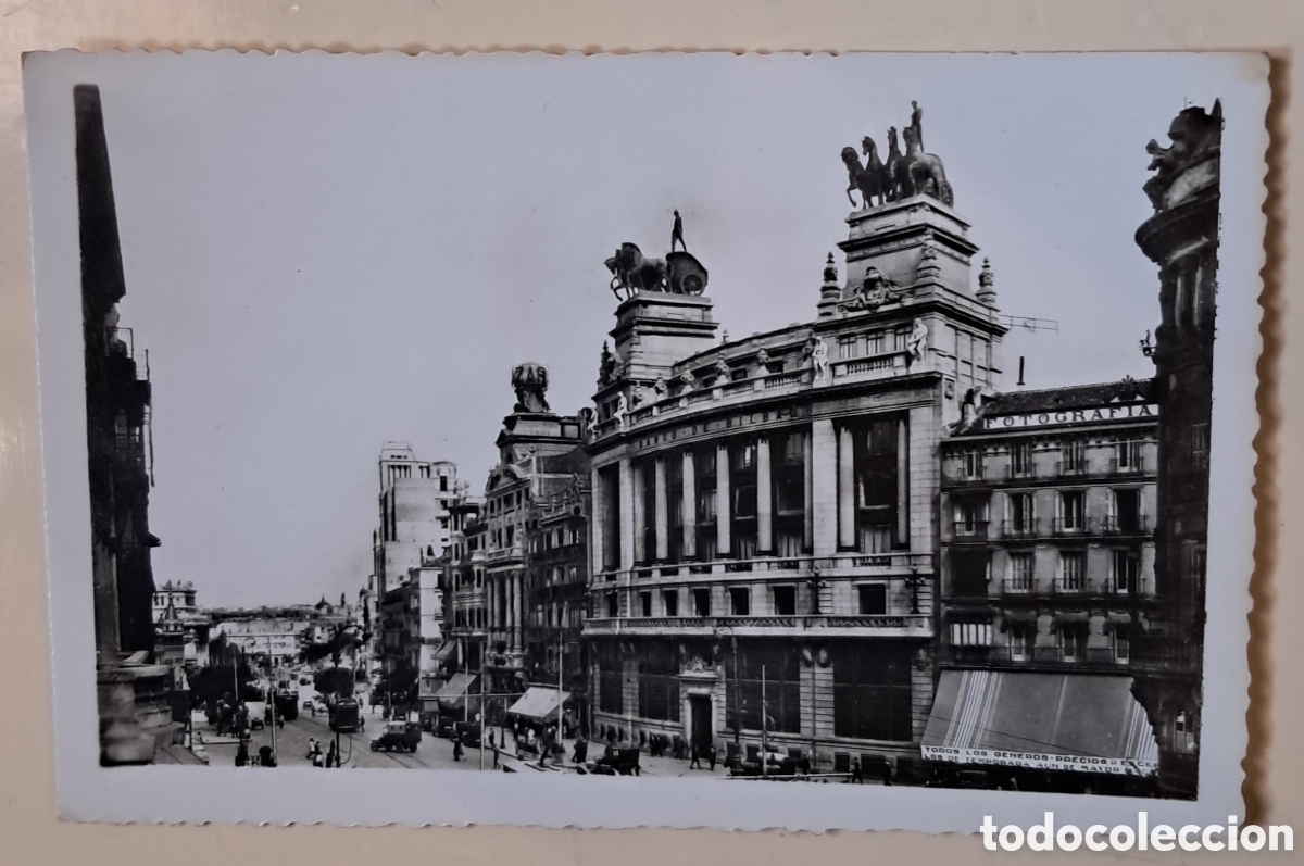 Cartes Postales: Tarjeta Postal, Madrid-Banco de Bilbao, n&atilde;o Circulado.