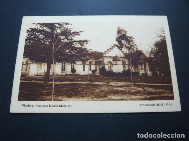 Postales: MADRID INSTITUTO RUBIO - Foto 1