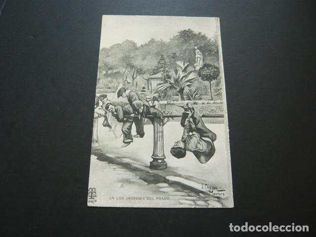 Postales: MADRID EN LOS JARDINES DEL PRADO - Foto 1