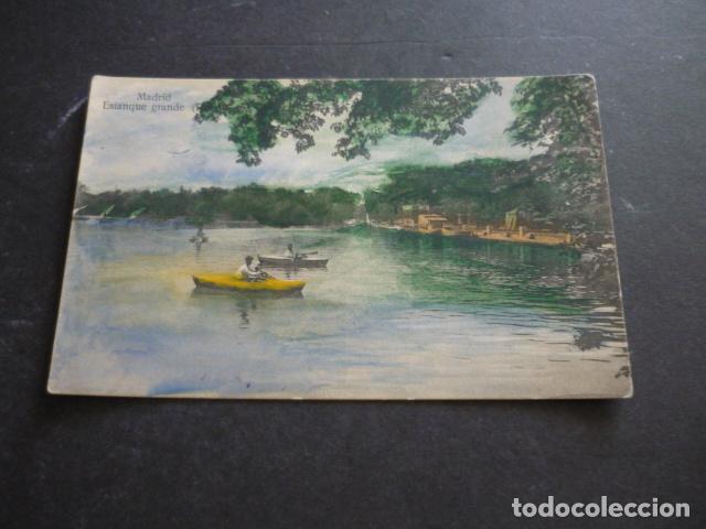 Postales: MADRID ESTANQUE GRANDE DEL RETIRO - Foto 1