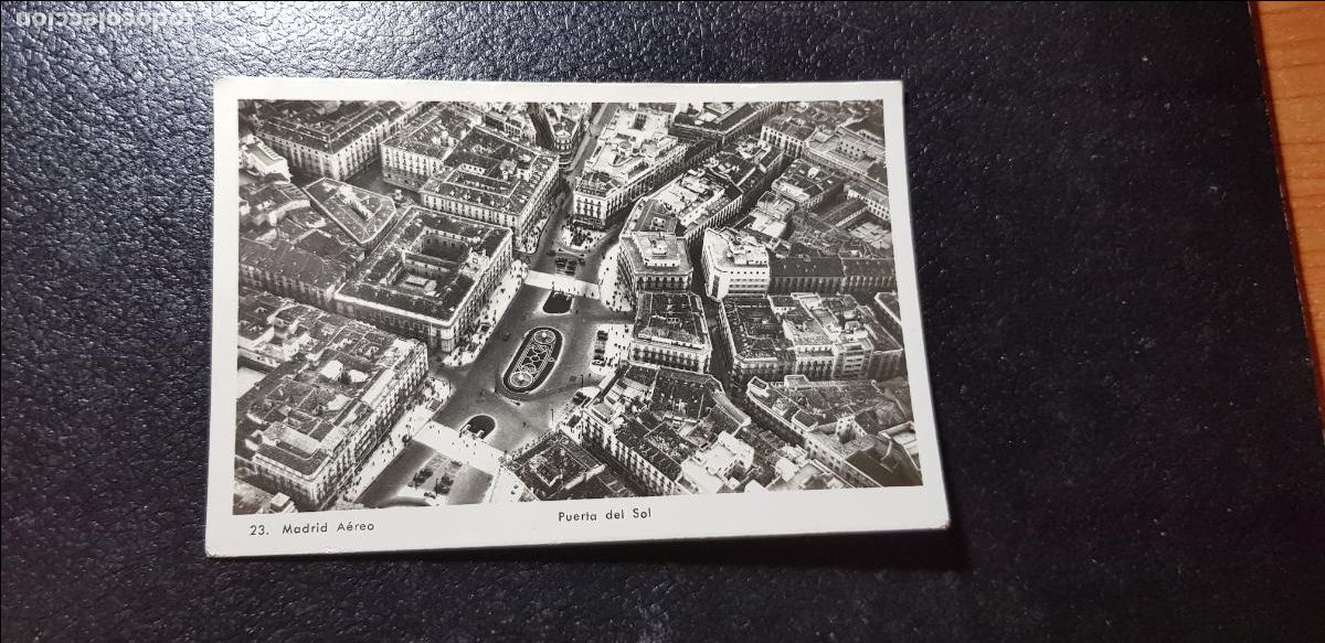 Postales: MADRID PUERTA DEL SOL VISTA AEREA - Foto 1