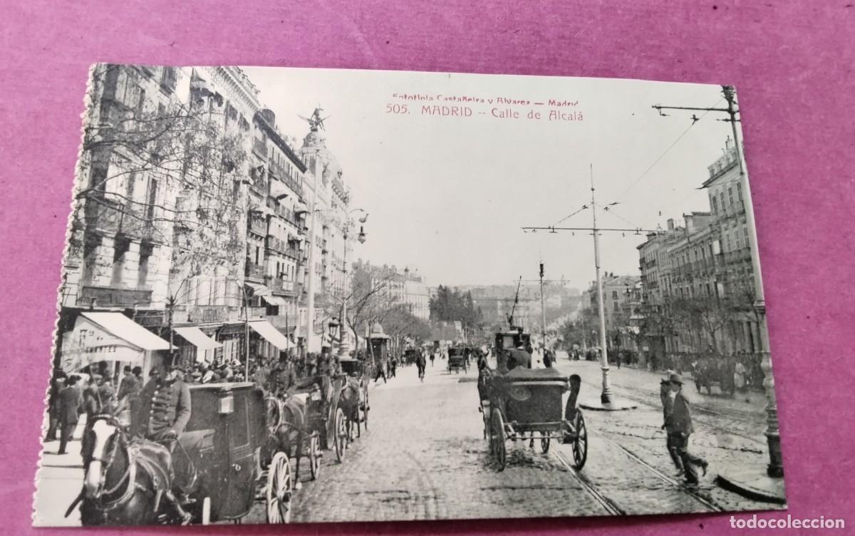 Postales: MADRID , POSTAL ANTIGUA , BLANCO Y NEGRO - Foto 2