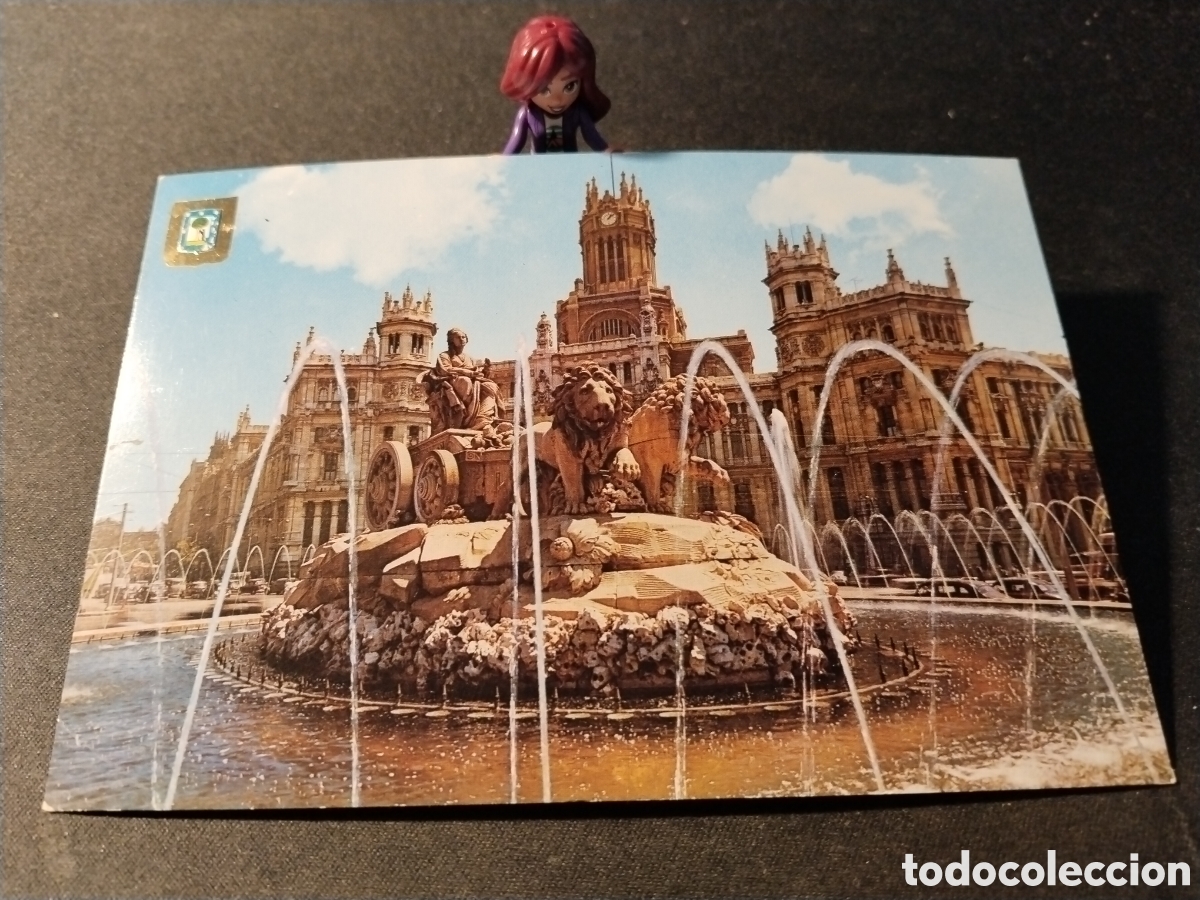 Postales: Postal de Madrid. La Cibeles y Palacio de Comunicaciones - Foto 1