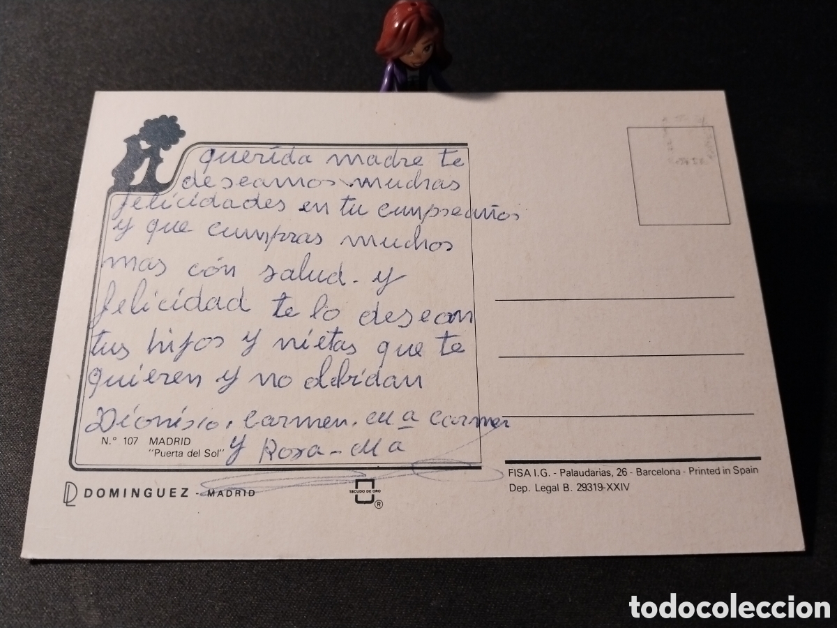 Postales: Postal de Madrid. Puerta del Sol - Foto 2