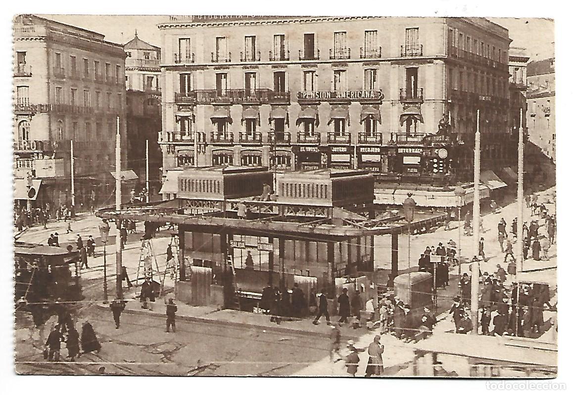 Postales: PUERTA DEL SOL.- MADRID - Foto 1