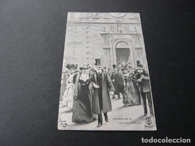 Postales: MADRID EN MISA DE DOCE LAS CALATRAVAS - Foto 1