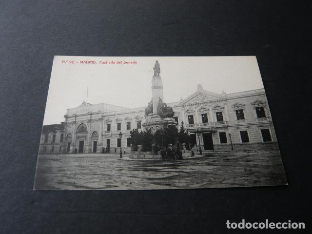 Postales: MADRID FACHADA DEL SENADO - Foto 1