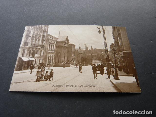 Postales: MADRID CARRERA DE SAN JERONIMO - Foto 1