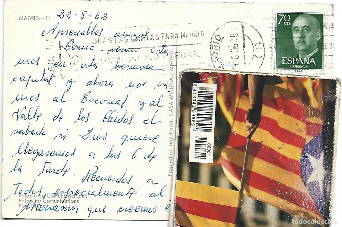 Postales: PALACIO DE COMUNICACIONES / POST OFFICE.- MADRID - Foto 2