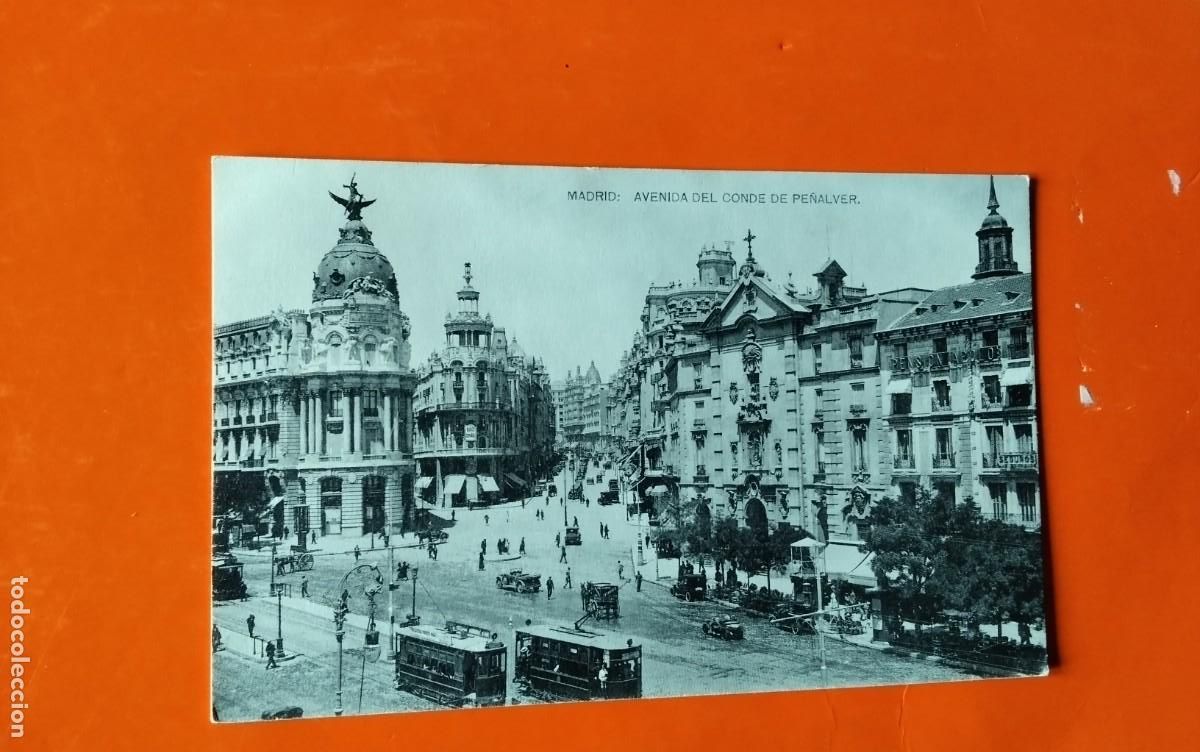 Postales: MADRID , POSTAL ANTIGUA , BLANCO Y NEGRO - Foto 2