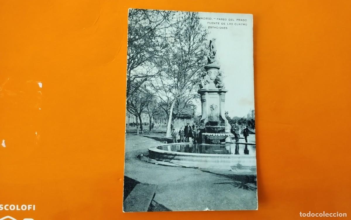 Postales: MADRID, POSTAL ANTIGUA , BLANCO Y NEGRO - Foto 2
