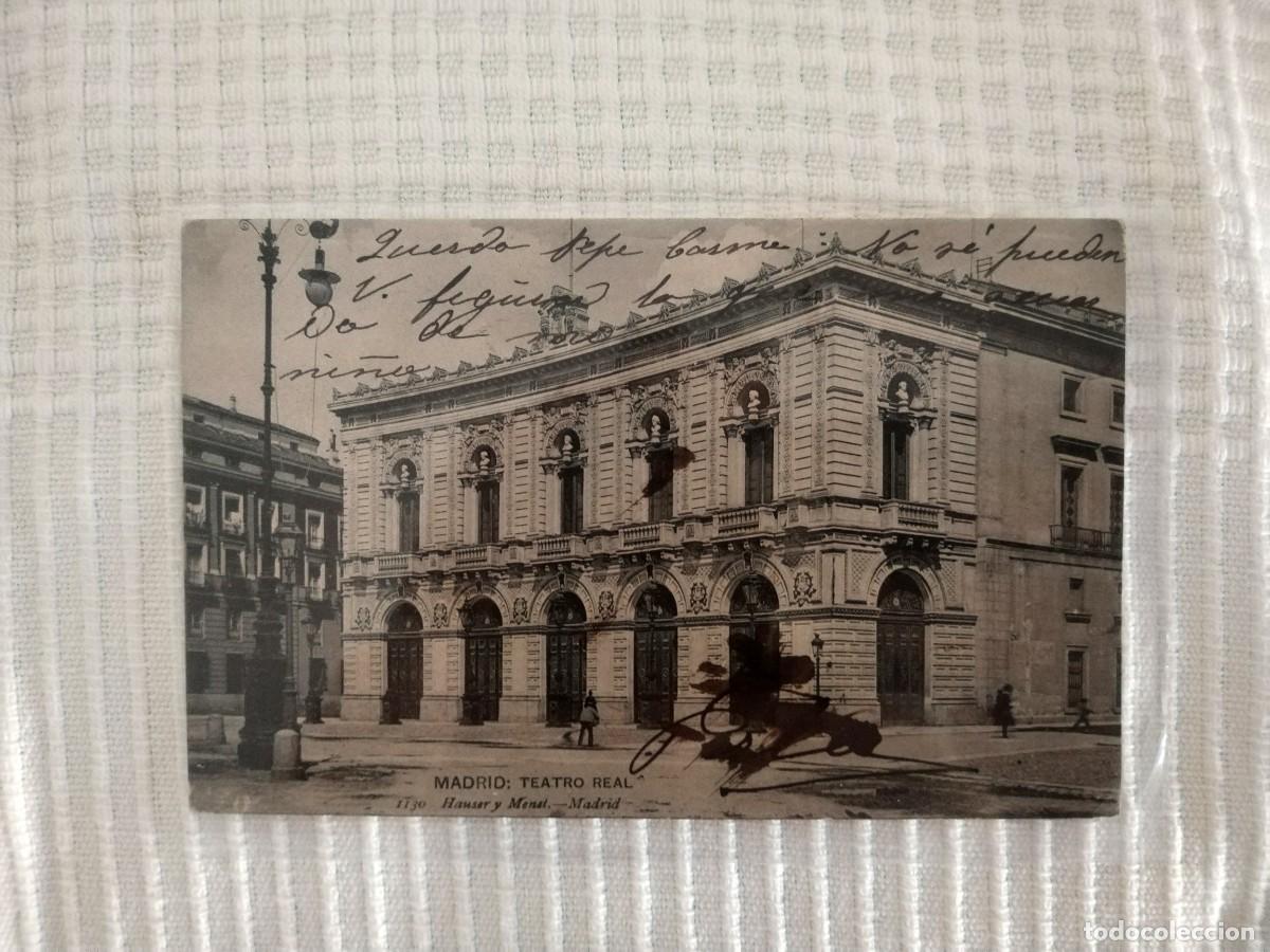 Postales: Madrid. Teatro Real. 1906. - Foto 1