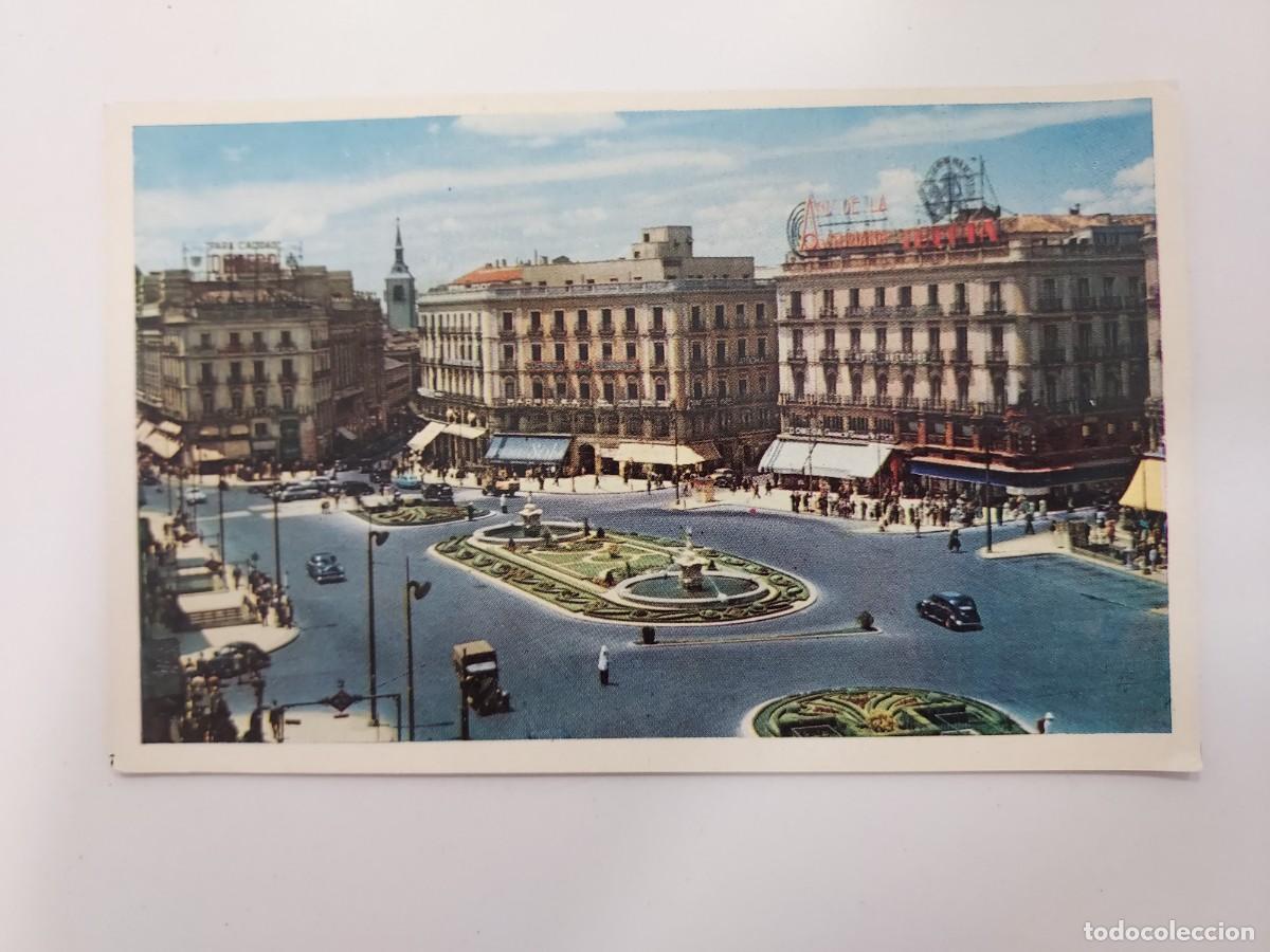 Postales: POSTAL MADRID PUERTA DEL SOL. A&Ntilde;OS 1940 1950 1960. SIN CIRCULAR. HELIOTIPIA ARTISTICA. MANEN