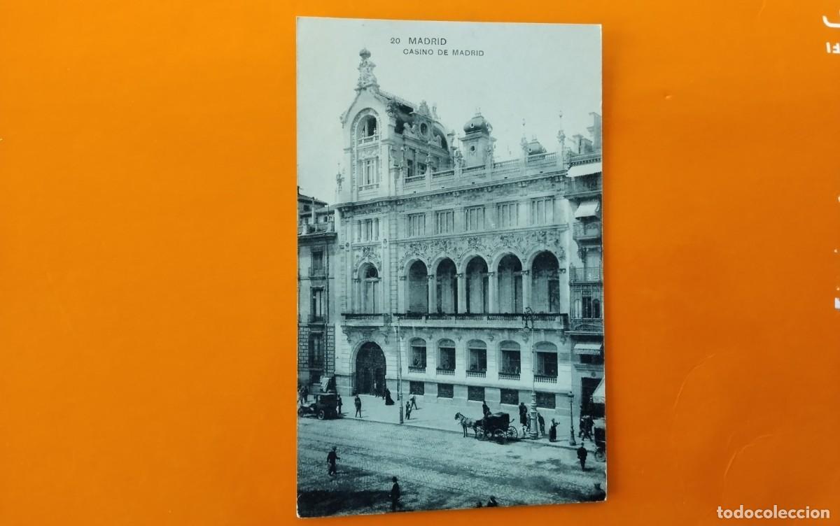 Postales: MADRID , POSTAL ANTIGUA , BLANCO Y NEGRO - Foto 2