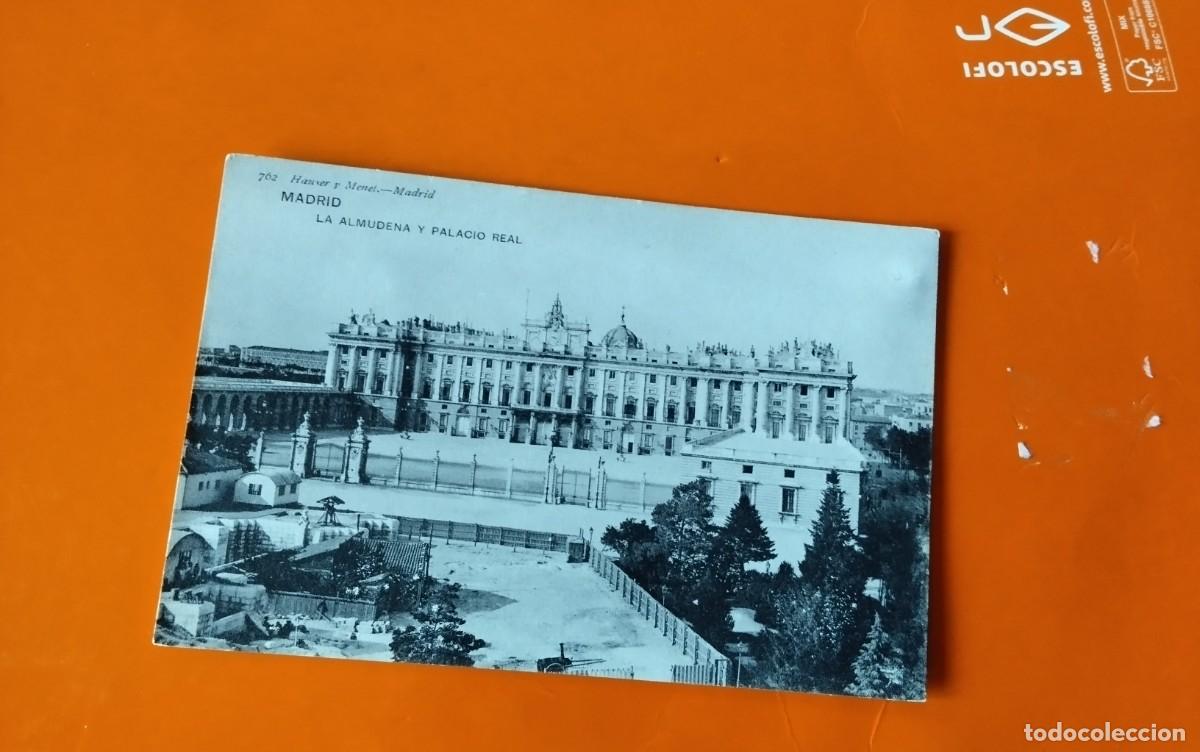 Postales: MADRID , POSTAL ANTIGUA , BLANCO Y NEGRO - Foto 2