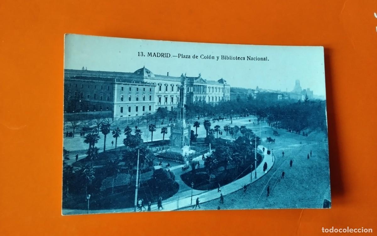Postales: MADRID , POSTAL ANTIGUA , BLANCO Y NEGRO - Foto 2
