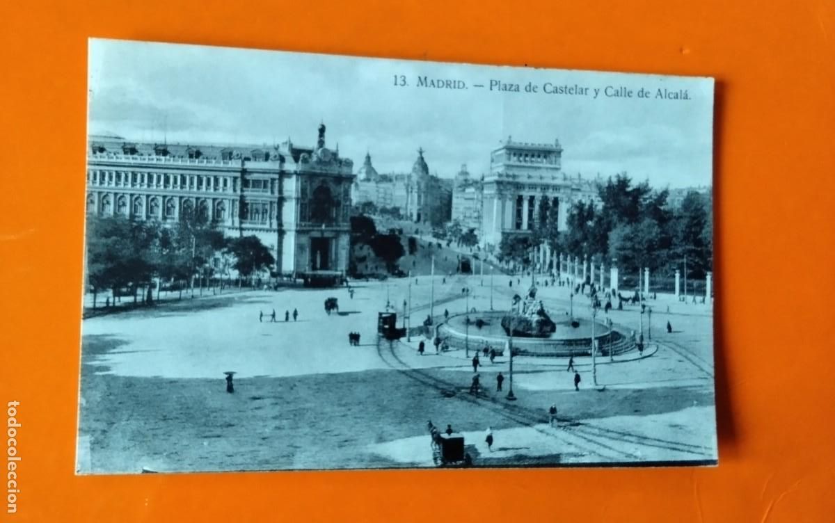 Postales: MADRID , POSTAL ANTIGUA , BLANCO Y NEGRO - Foto 2