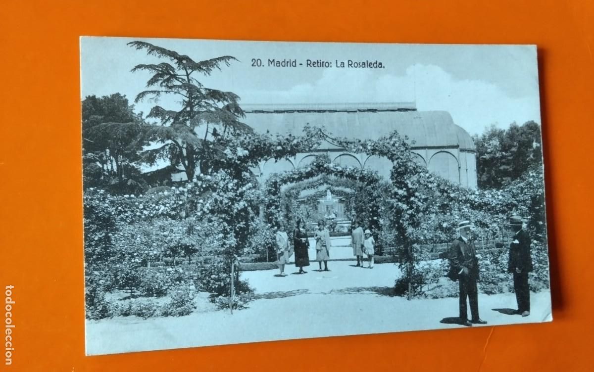 Postales: MADRID , POSTAL ANTIGUA , BLANCO Y NEGRO - Foto 2