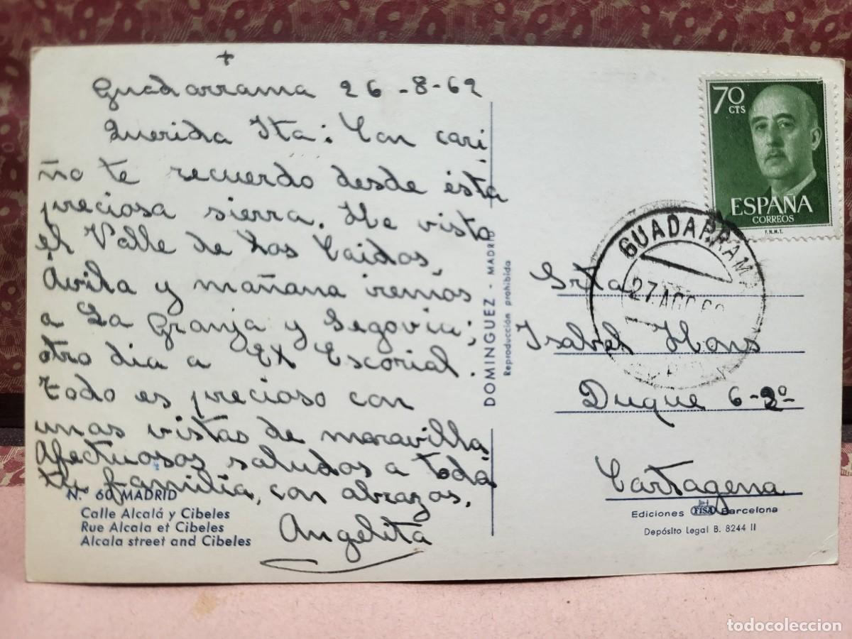 Postales: ANTIGUA POSTAL MADRID DOMINGUEZ 60 - Foto 2