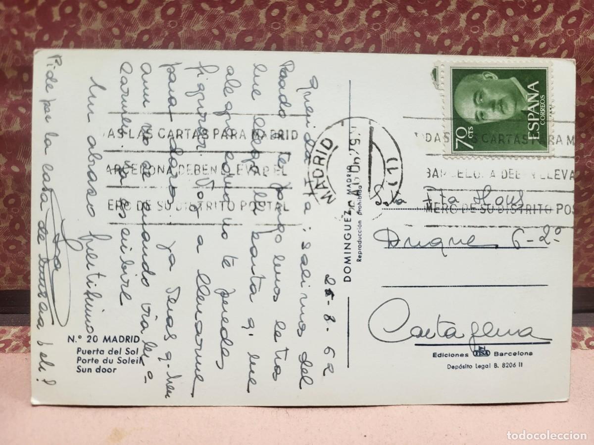 Postales: ANTIGUA POSTAL MADRID DOMINGUEZ 20 - Foto 2