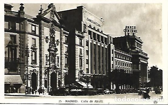 Postales: MADRID - 25. CALLE DE ALCAL&Aacute; - Foto 1