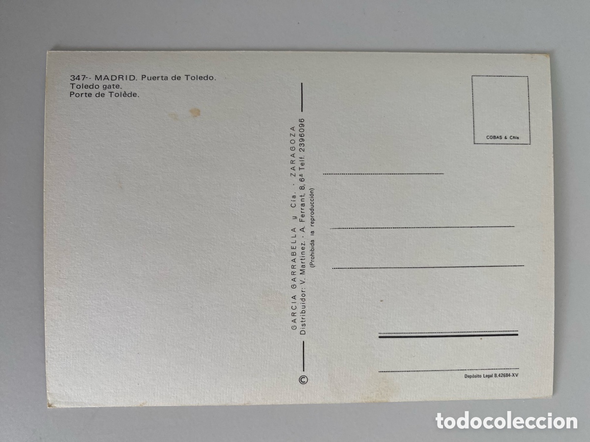 Postales: Postal Madrid , a&ntilde;os 70 - Foto 2