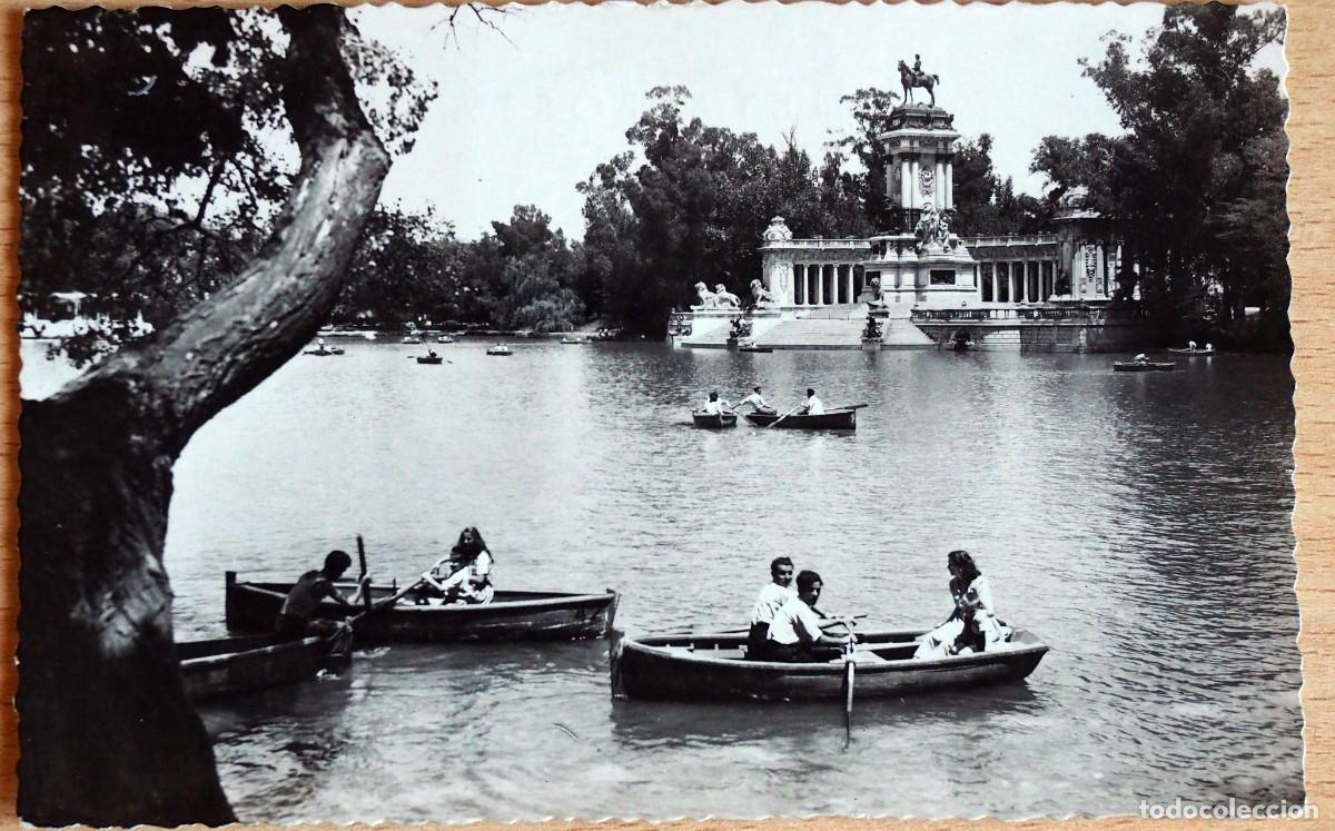 Postales: POSTAL DE MADRID: ESTANQUE DEL RETIRO - Foto 1